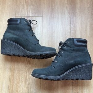 Timberland Amston Wedge Booties - Black Women’s 11